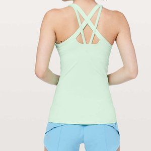 NEW Lululemon Rally Your Heart Tank Citra Lime size 6